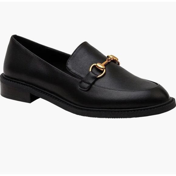 Lisa Vicky Zany-V Loafers Black Sheep Nappa Leather Women Size 8 M - Picture 7 of 7